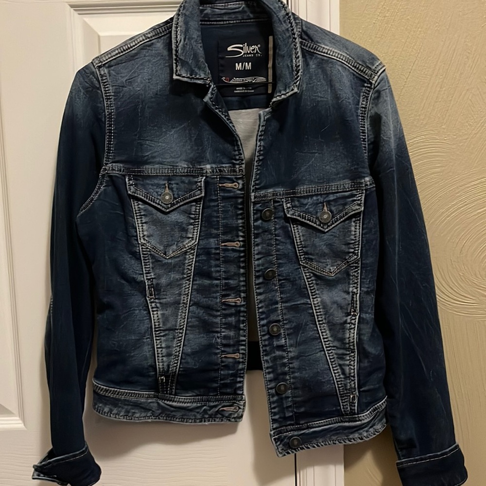 Silver Jeans Co. Denim jacket size m